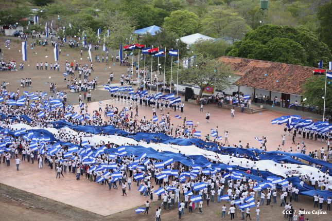 Miles de Jóvenes expresan su Orgullo de ser nicaragüenses en spot en homenaje a la Patria