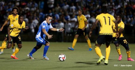 Más fotos del encuentro entre Nicaragua y Jamaica