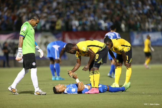 Más fotos del encuentro entre Nicaragua y Jamaica