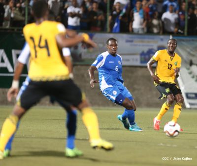 Más fotos del encuentro entre Nicaragua y Jamaica