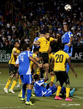 Más fotos del encuentro entre Nicaragua y Jamaica