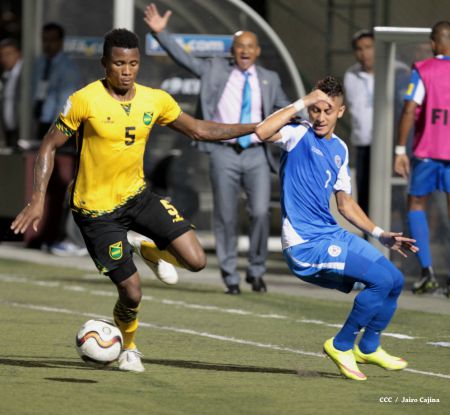 Más fotos del encuentro entre Nicaragua y Jamaica
