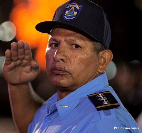Presidente Daniel y Compañera Rosario participan en acto del 36 Aniversario de la Policía Nacional