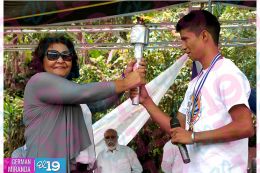 Antorcha de la Libertad recorre suelo nicaragüense