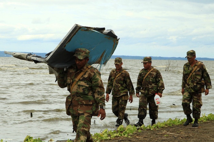 Prosigue búsqueda de militares fallecidos en accidente aéreo