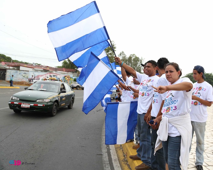 Juventud Sandinista solidaria con Adultos Mayores