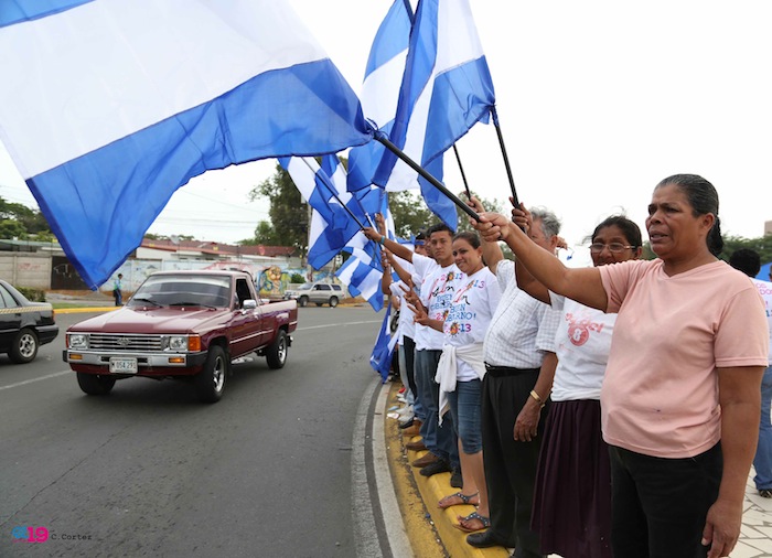 Juventud Sandinista solidaria con Adultos Mayores