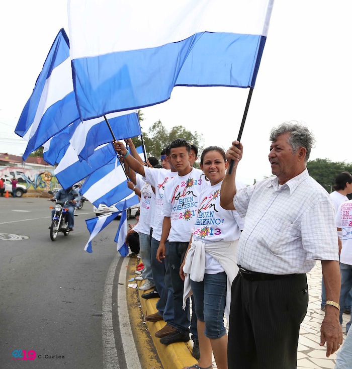 Juventud Sandinista solidaria con Adultos Mayores