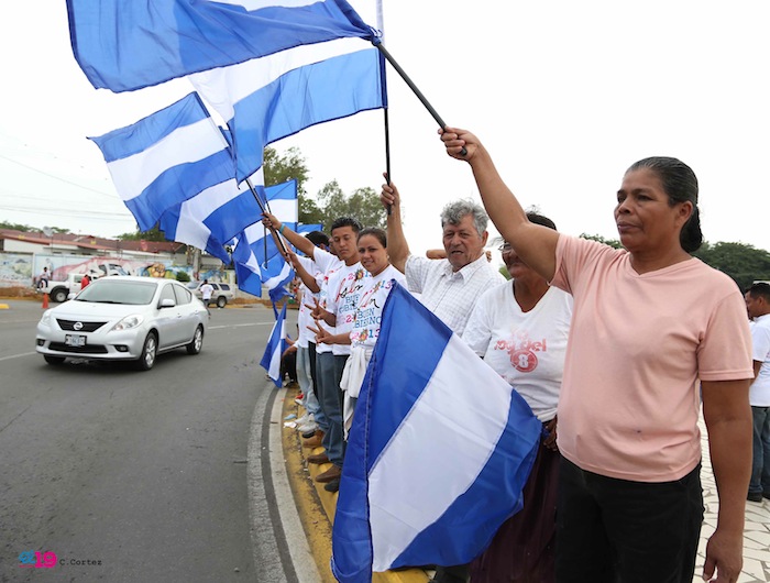 Juventud Sandinista solidaria con Adultos Mayores