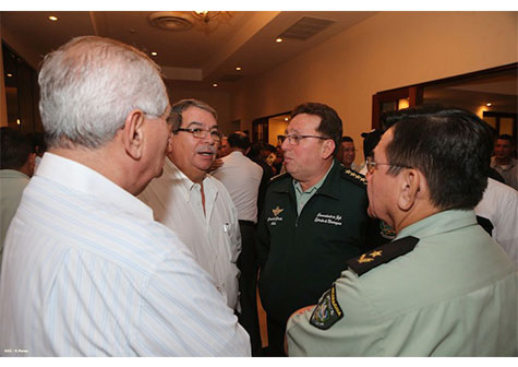 Vela de los Coroneles Manuel López García y Chester Porfirio Vargas