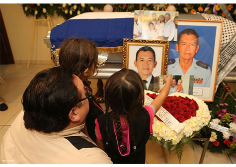 Vela de los Coroneles Manuel López García y Chester Porfirio Vargas