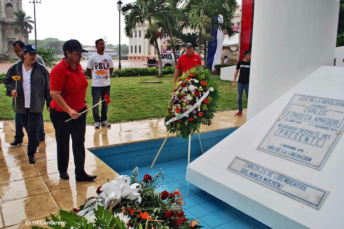 Nicaragua celebra 77 Natalicio del Comandante Carlos Fonseca 