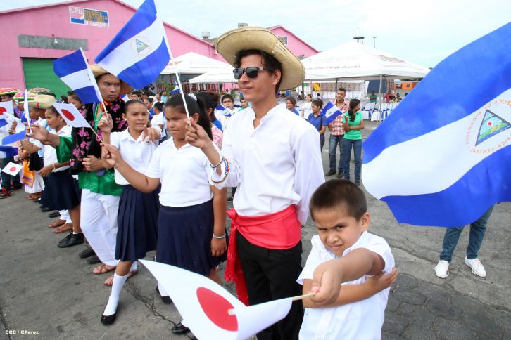 Recibe Nicaragua visita de buques-escuela de las fuerzas de autodefensa de Japón