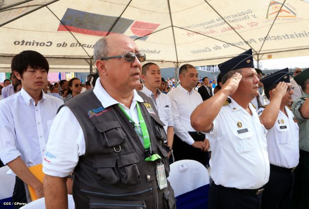 Recibe Nicaragua visita de buques-escuela de las fuerzas de autodefensa de Japón