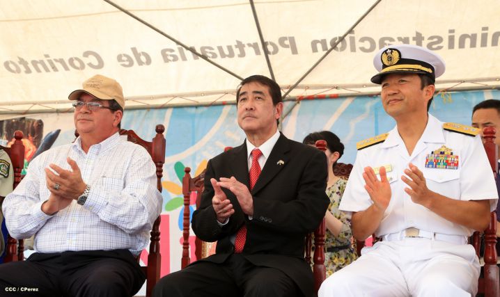 Recibe Nicaragua visita de buques-escuela de las fuerzas de autodefensa de Japón