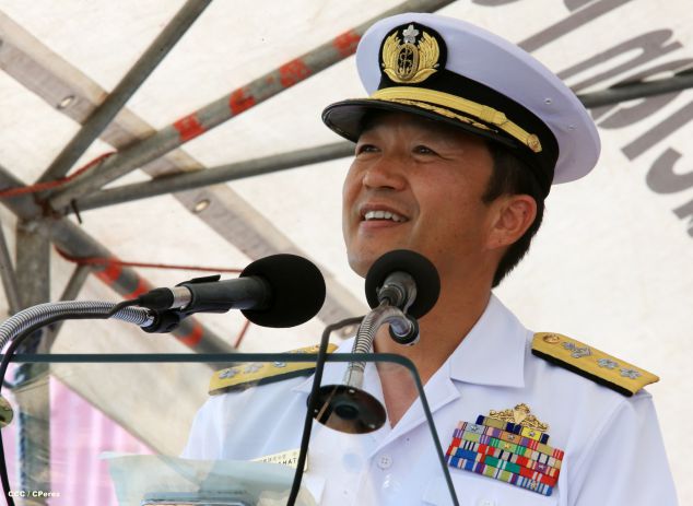 Recibe Nicaragua visita de buques-escuela de las fuerzas de autodefensa de Japón