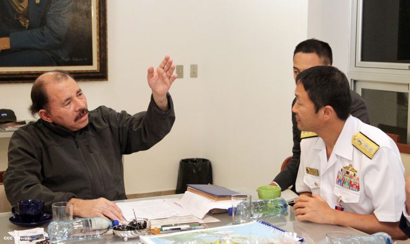 Presidente Daniel se reúne con miembros de la Fuerza Marítima de Autodefensa de Japón