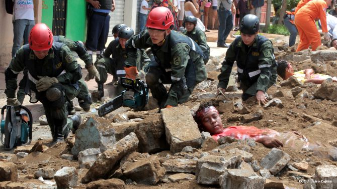 Nicaragua desarrolla Simulacro Nacional ante Desastres