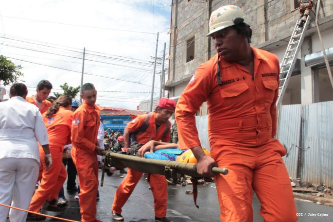 Nicaragua desarrolla Simulacro Nacional ante Desastres