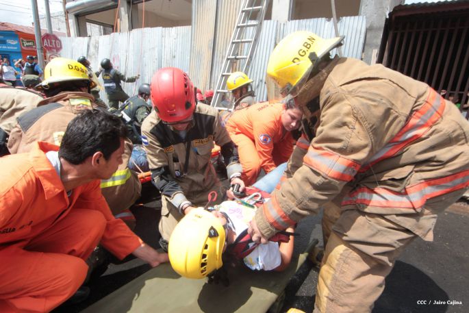 Nicaragua desarrolla Simulacro Nacional ante Desastres