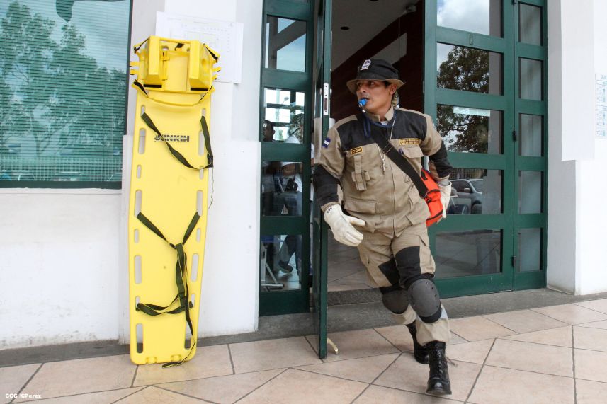 Nicaragua desarrolla Simulacro Nacional ante Desastres