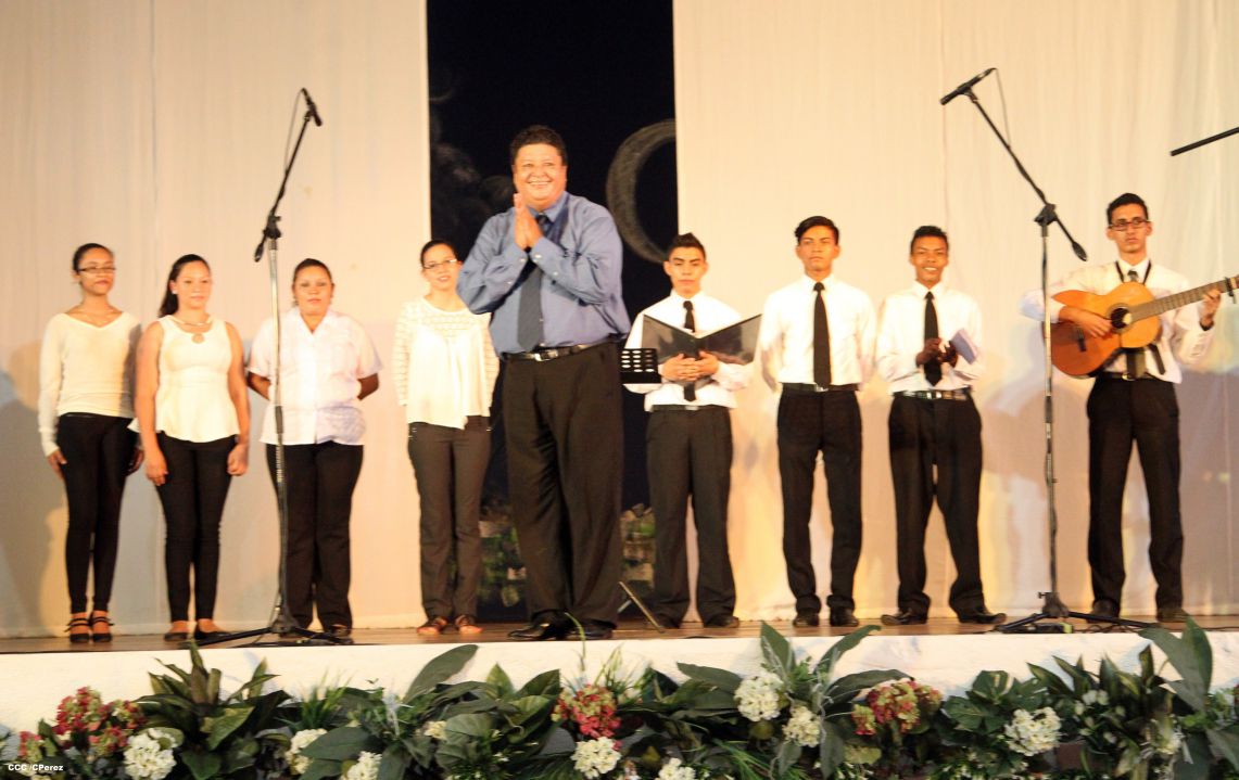 Celebran onomástico de Cardenal Miguel Obando Bravo con encuentro Coral de Música Nicaragüense