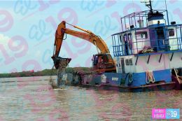 EPN inicia segundo dragado y formación de 9 islas artificiales en la bahía de Bluefields