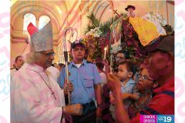 San Jerónimo recorre calles de Masaya para llevar la palabra de Dios