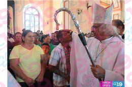 San Jerónimo recorre calles de Masaya para llevar la palabra de Dios