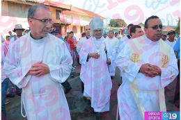 San Jerónimo recorre calles de Masaya para llevar la palabra de Dios