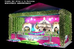 Instituciones presentan diseños para los Altares a la Purísima Concepción de María