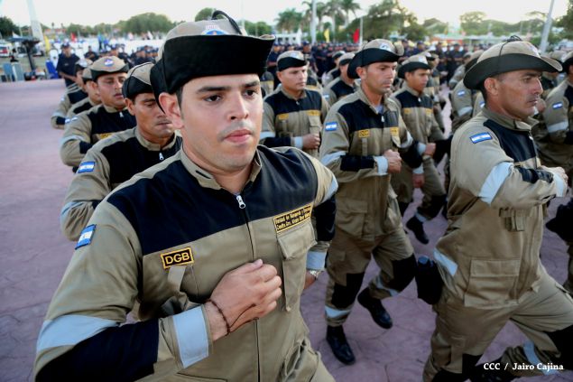 Presidente Daniel y Compañera Rosario presiden celebración del 36 Aniversario del MIGOB