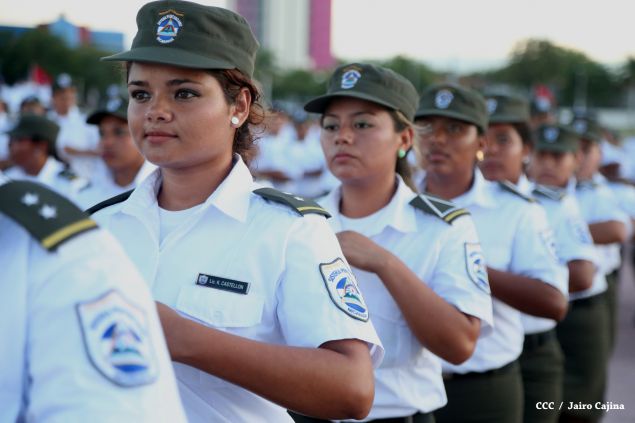 Presidente Daniel y Compañera Rosario presiden celebración del 36 Aniversario del MIGOB