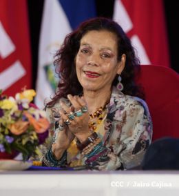 Presidente Daniel y Compañera Rosario presiden celebración del 36 Aniversario del MIGOB