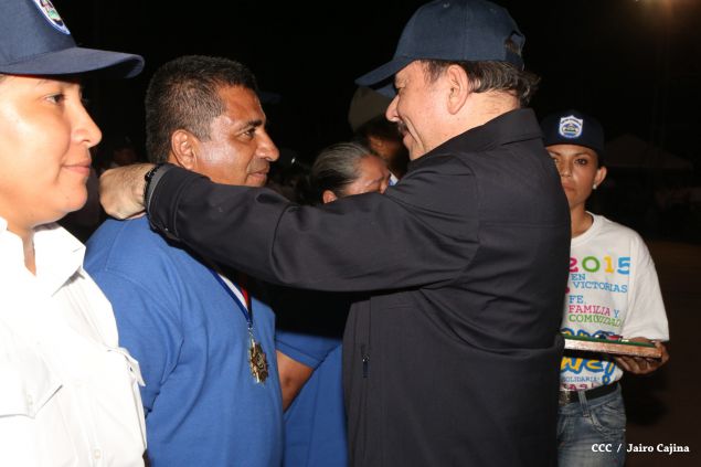 Presidente Daniel y Compañera Rosario presiden celebración del 36 Aniversario del MIGOB