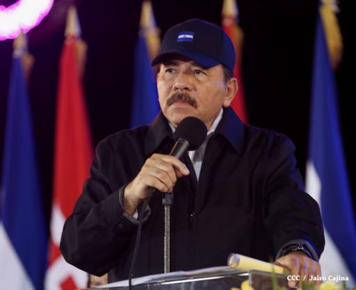 Presidente Daniel y Compañera Rosario presiden celebración del 36 Aniversario del MIGOB