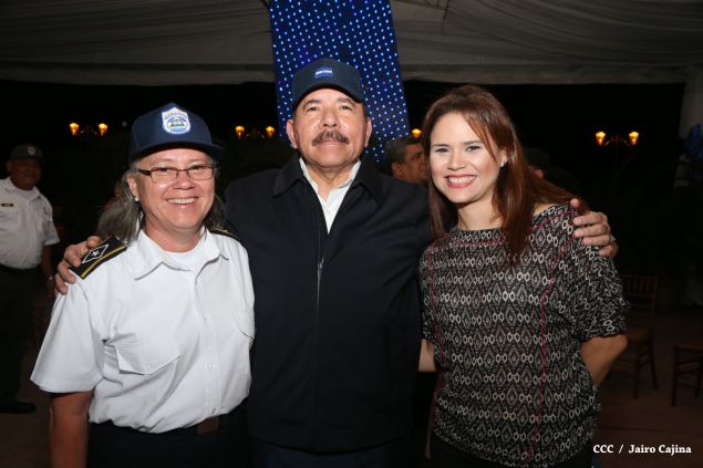 Presidente Daniel y Compañera Rosario presiden celebración del 36 Aniversario del MIGOB