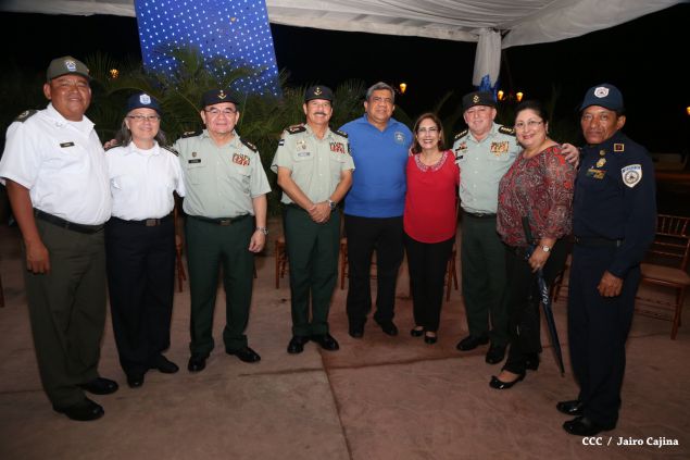 Presidente Daniel y Compañera Rosario presiden celebración del 36 Aniversario del MIGOB