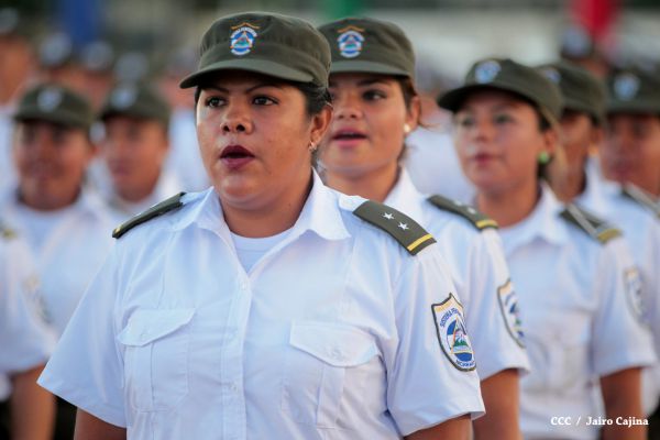 Presidente Daniel y Compañera Rosario presiden celebración del 36 Aniversario del MIGOB