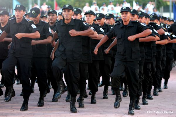 Presidente Daniel y Compañera Rosario presiden celebración del 36 Aniversario del MIGOB