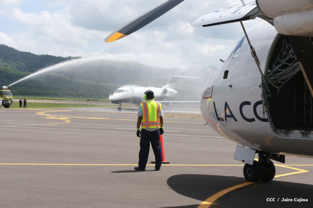 Inauguran Aeropuerto de Costa Esmeralda en Guacalito de la Isla