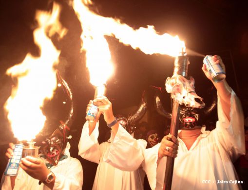 Masaya celebra a los Agüizotes en desborde de alegría y tradición