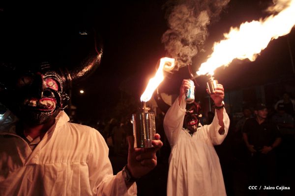 Masaya celebra a los Agüizotes en desborde de alegría y tradición