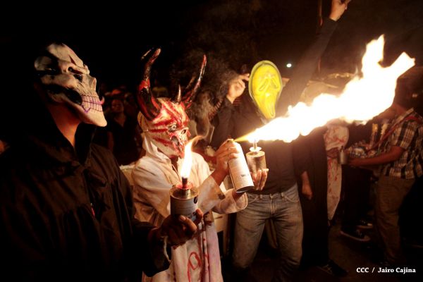 Masaya celebra a los Agüizotes en desborde de alegría y tradición