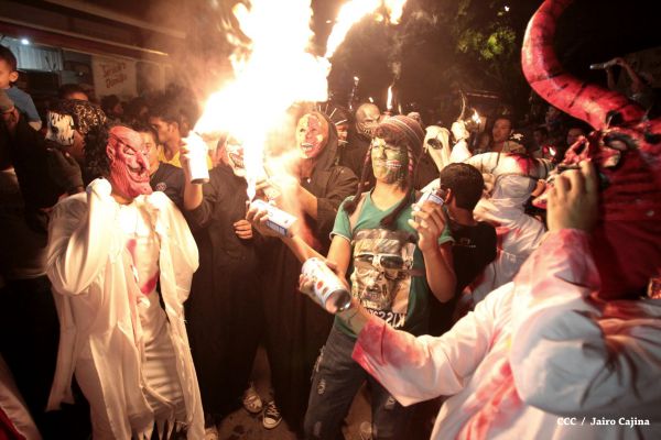 Masaya celebra a los Agüizotes en desborde de alegría y tradición