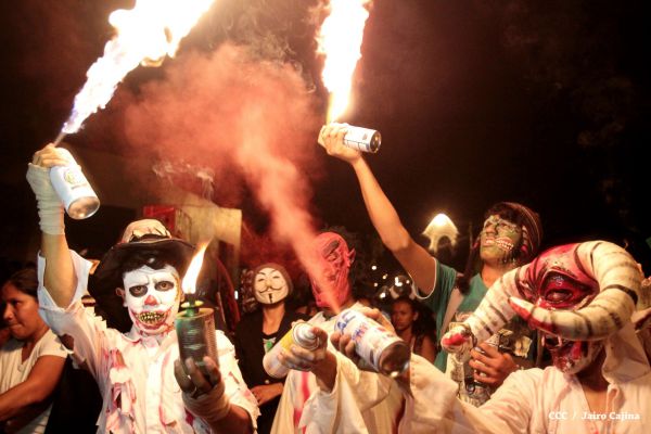 Masaya celebra a los Agüizotes en desborde de alegría y tradición