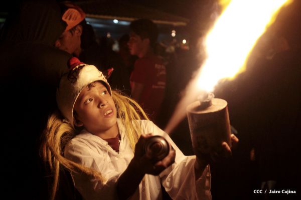 Masaya celebra a los Agüizotes en desborde de alegría y tradición