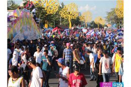 Caminata Trabajo y Paz... Unida, Nicaragua Triunfa!