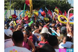 Caminata Trabajo y Paz... Unida, Nicaragua Triunfa!