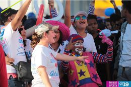 Caminata Trabajo y Paz... Unida, Nicaragua Triunfa!